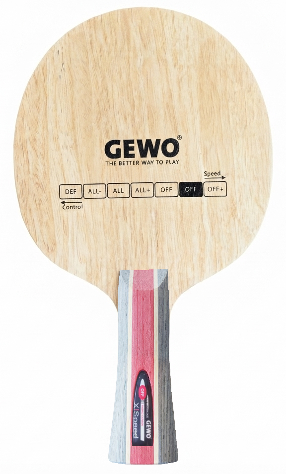 GEWO Hybrid Carbon X Speed Offensive Table Tennis Blade