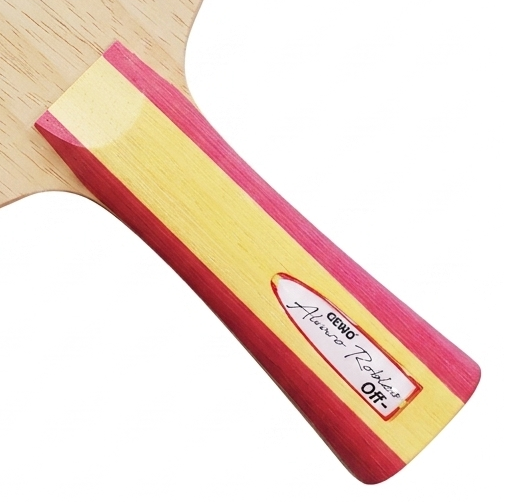 GEWO Alvaro Robles Offensive Minus - Table Tennis Blade - Flared Handle