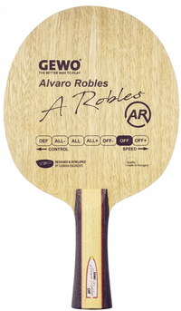 GEWO Alvaro Robles Offensive - Table Tennis Blade - Flared