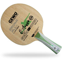 GEWO Aruna Allround Plus - Table Tennis Blade - Flared Handle