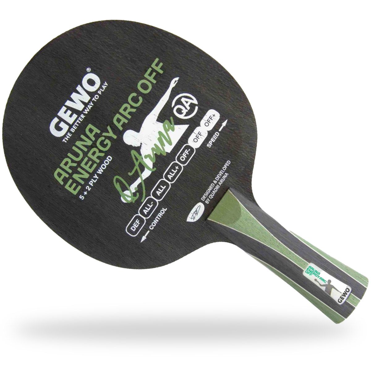 GEWO Aruna Energy ARC Offensive Plus - Table Tennis Blade