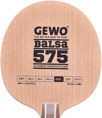 GEWO Balsa Carbon 575 Offensive Minus – Table Tennis Blade - Head