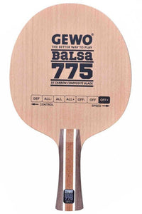 GEWO Balsa Carbon 775 Offensive Plus – Table Tennis Blade