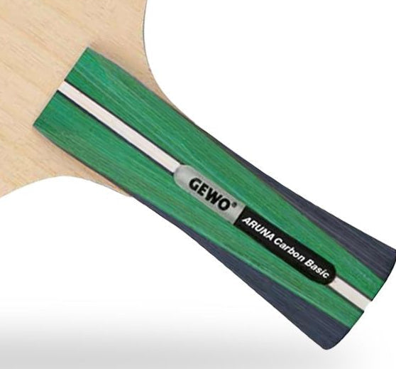GEWO Basic Aruna Carbon Offensive - Table Tennis Blade - Handle