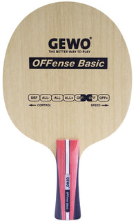 GEWO Basic Offensive Minus – Table Tennis Blade