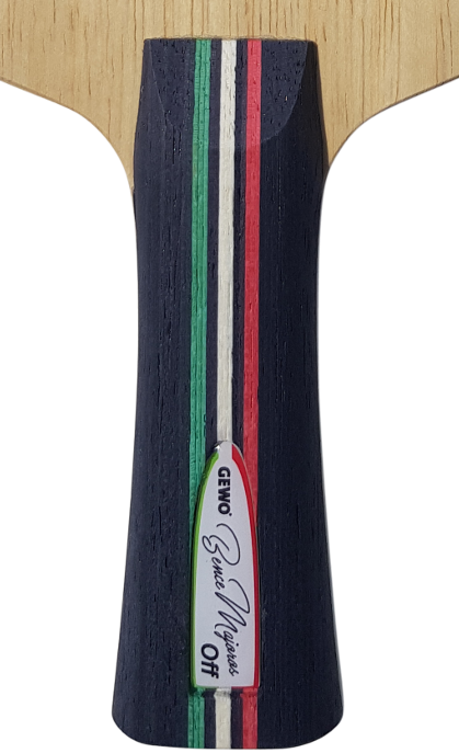 GEWO Bence Majoros Offensive – Table Tennis Blade - FL Handle