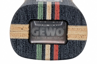 GEWO Bence Majoros Offensive – Table Tennis Blade - Handle - Logo Design