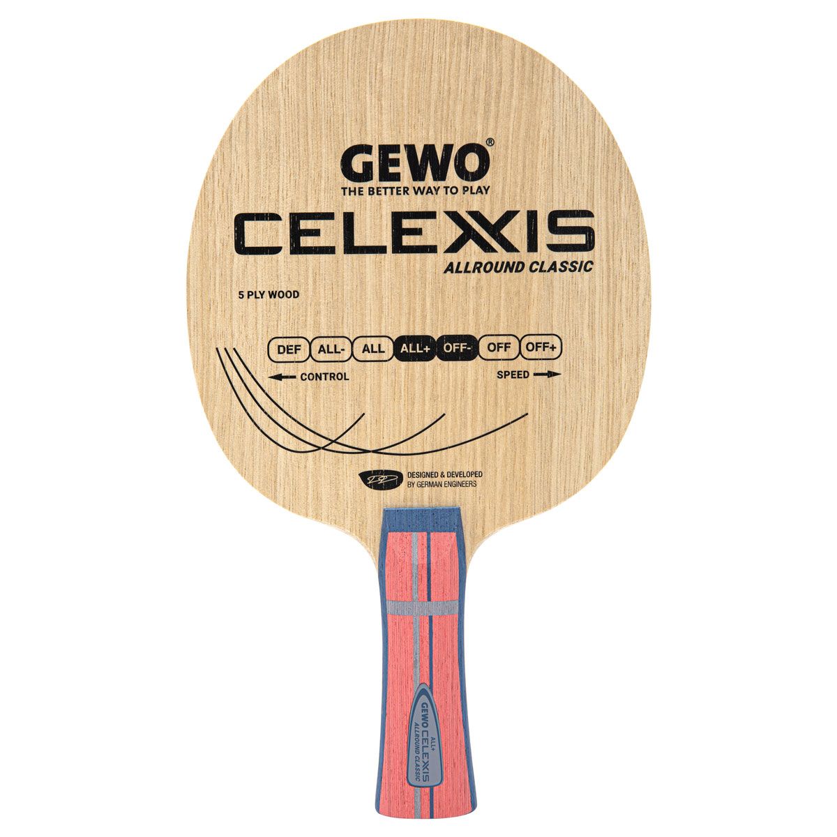 GEWO Celexxis Allround Classic - Table Tennis Blade