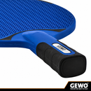 GEWO Blue Grip Outdoor Bat - Edge View