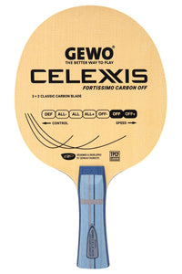 GEWO Celexxis Fortissimo Carbon Offensive Blade - Front View