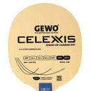 GEWO Celexxis Hinoki Ex-Carbon Offensive Blade - Chinese Penhold - Head