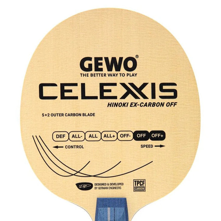 GEWO Celexxis Hinoki Ex-Carbon Offensive Blade - Head