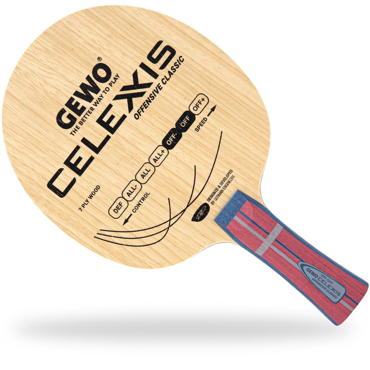GEWO Celexxis Offensive Classic Blade - Forehand
