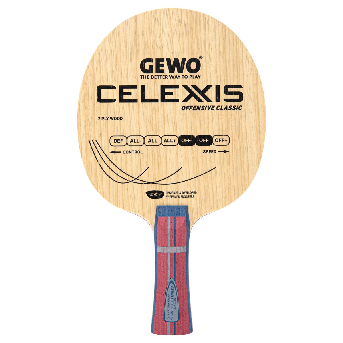 GEWO Celexxis Offensive Classic “Spin-Oriented Offensive” Combo Special - FL Handle