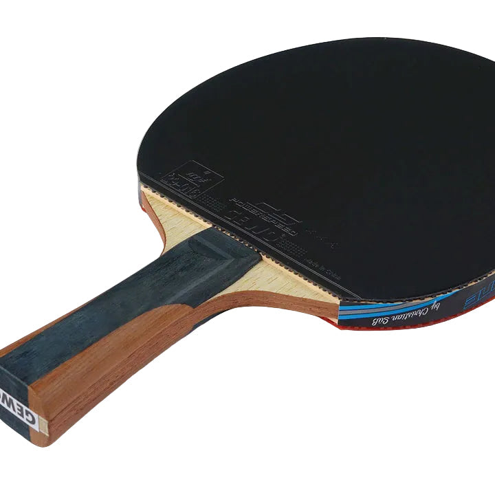 GEWO CS Energy Carbon – Pre‑Assembled Table Tennis Racket -  Backhand