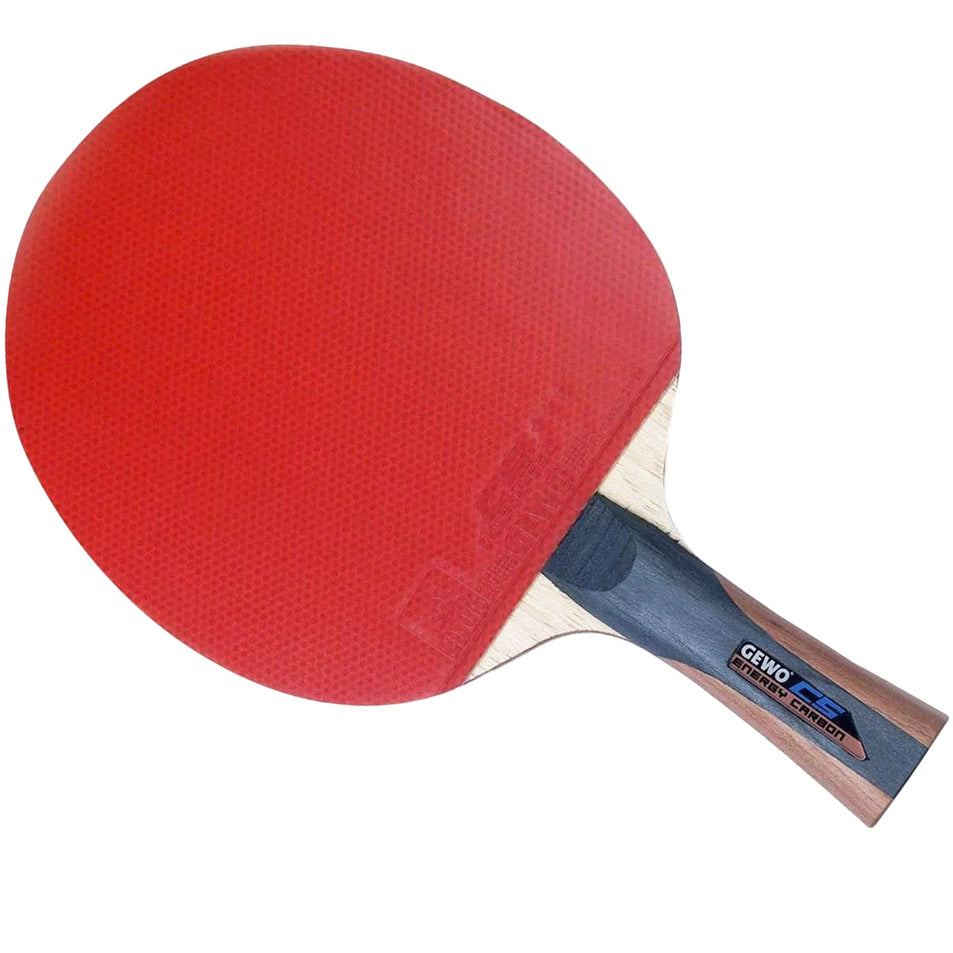 GEWO CS Energy Carbon – Pre‑Assembled Table Tennis Racket