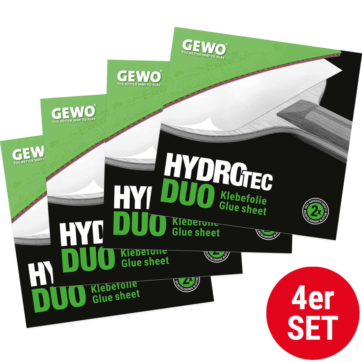 GEWO Four - Professional Table Tennis Glue Sheets