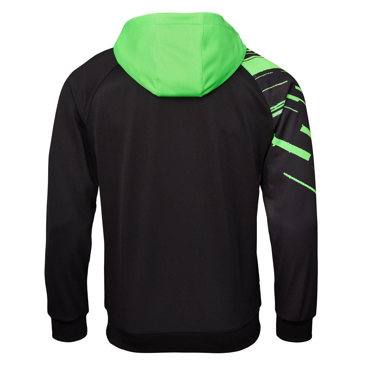 GEWO Hoodie Atani - Black/Lime - Back