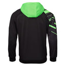 GEWO Hoodie Atani - Black/Lime - Back