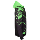 GEWO Hoodie Atani - Black/Lime - Side