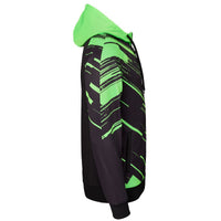 GEWO Hoodie Atani - Black/Lime - Side