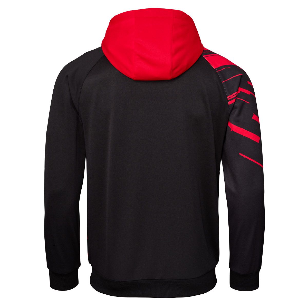 GEWO Hoodie Atani - Black/Red - Back