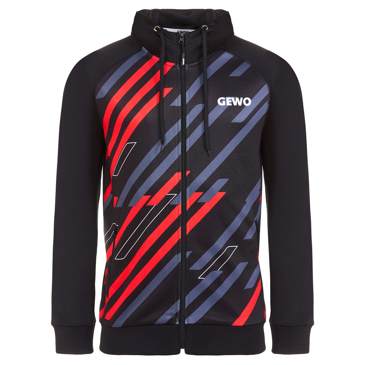 GEWO Hoodie Ponza I Zip - Front View