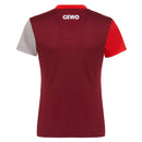 GEWO Lady Shirt Ravenna - Burgundy/Red - Back View
