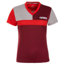 GEWO Lady Shirt Ravenna - Burgundy/Red - Front View