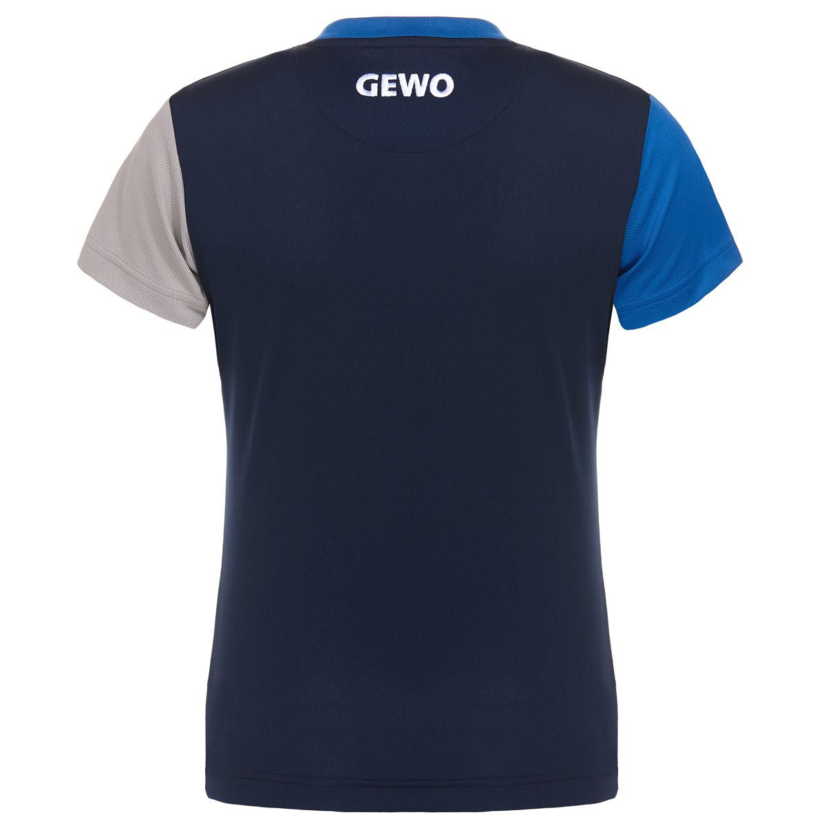 GEWO Lady Shirt Ravenna - Navy/Royal Blue - Back View