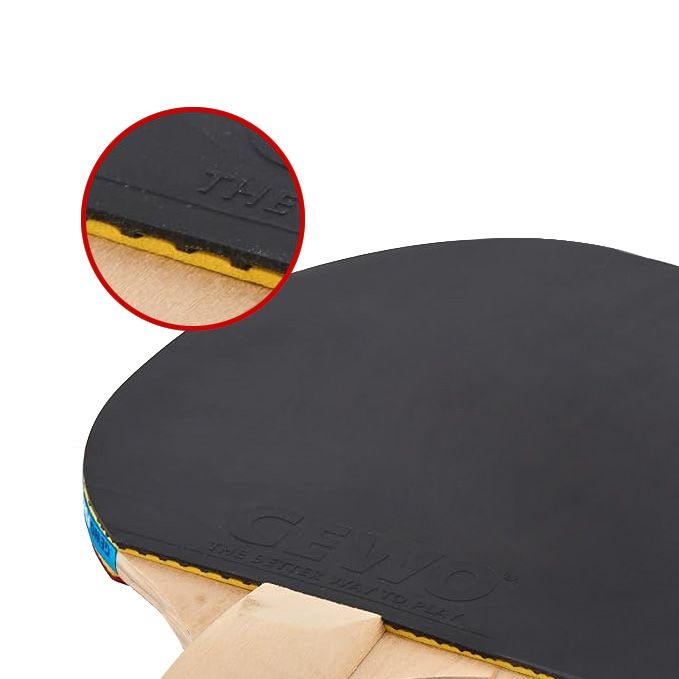 GEWO Paddle Set - Set Double-Fun - Rubber Sheet