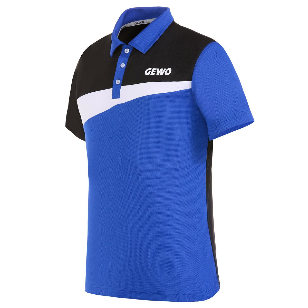 GEWO Polo Shirt Fondi Cotton II - Blue/Black
