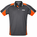 GEWO Polo Shirt Leon - Grey/Orange