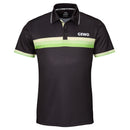 GEWO Polo Shirt  Santiago - Black/Lime - Front