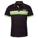 GEWO Polo Shirt Santiago Cotton - Black/Lime-Front