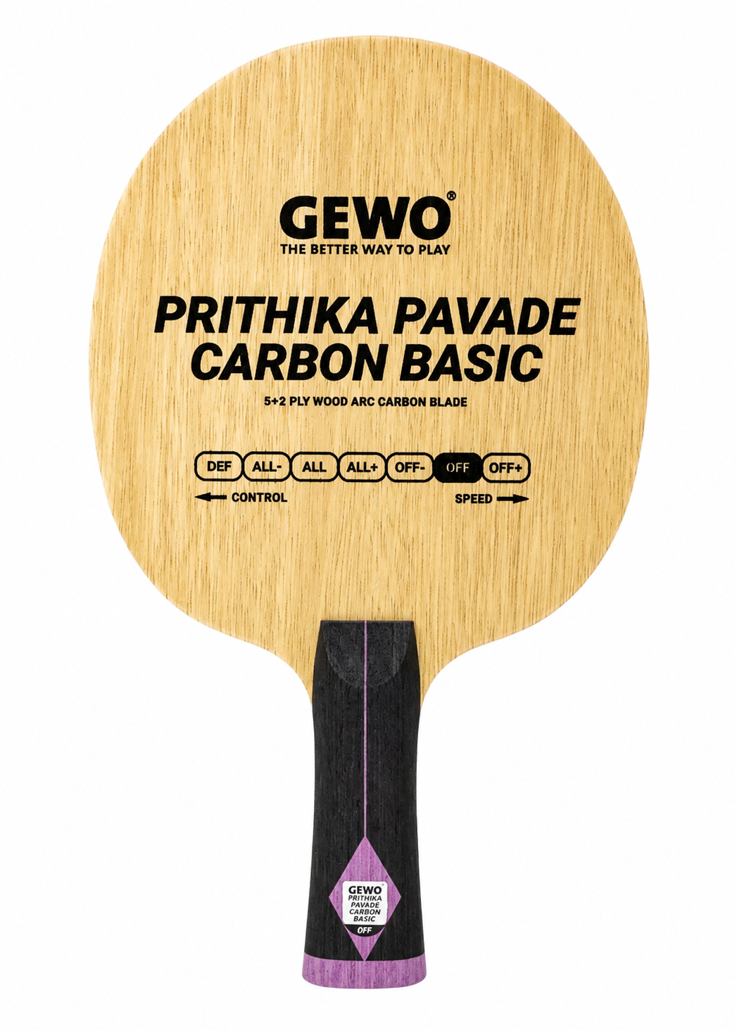 GEWO Prithika Pavade Carbon Basic - Forehand