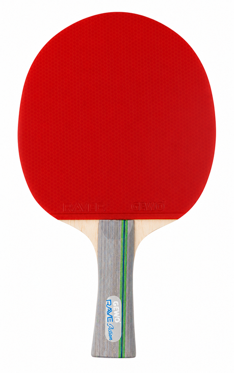 GEWO Rave Action – Pre‑Assembled Table Tennis Racket