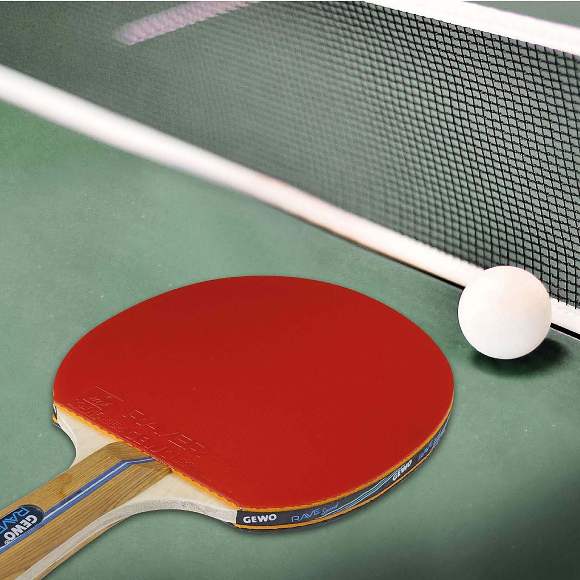 GEWO Rave Speed – Pre‑Assembled Table Tennis Racket - Allround Plus