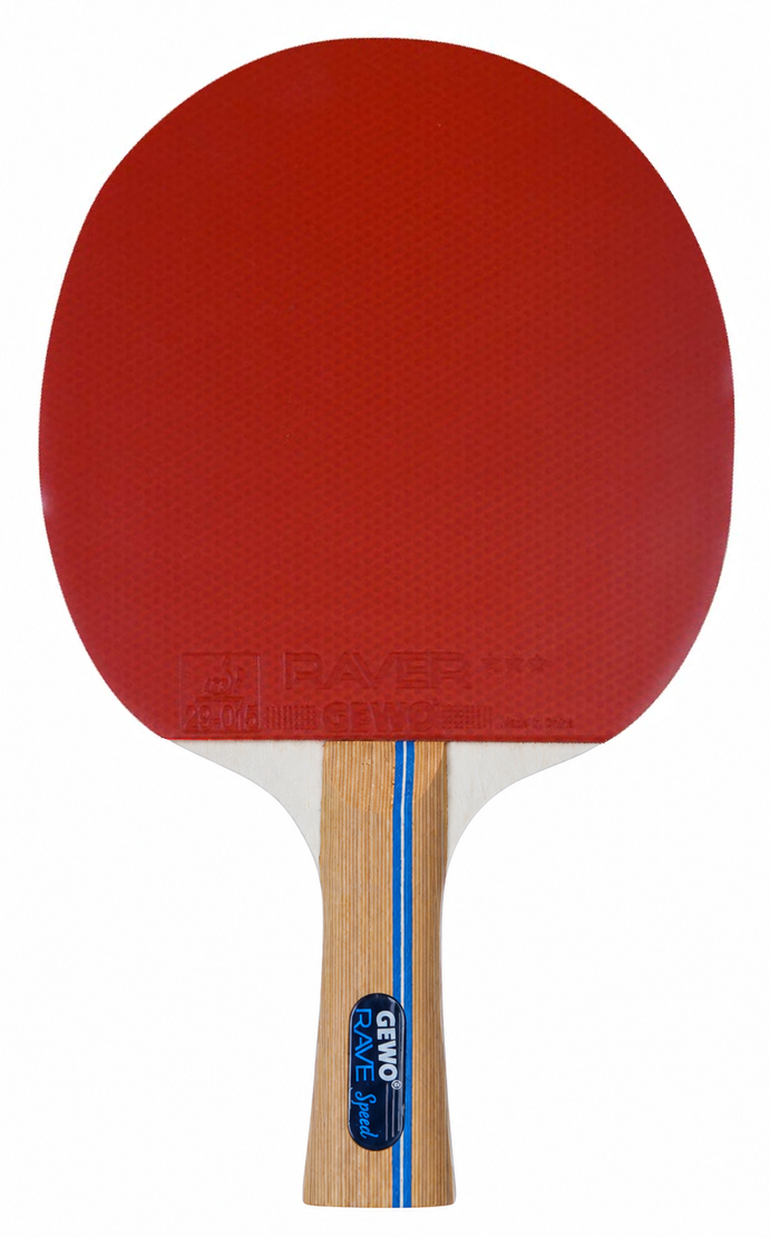 GEWO Rave Speed – Pre‑Assembled Table Tennis Racket