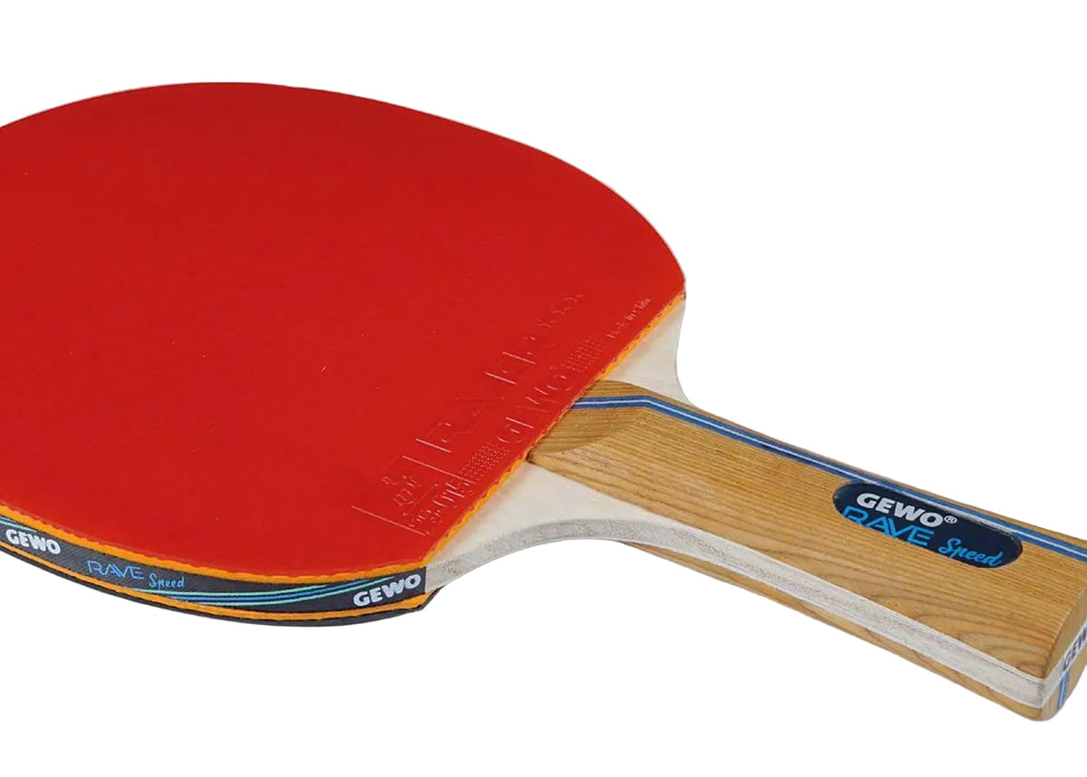 GEWO Rave Speed – Pre‑Assembled Table Tennis Racket - Forehand