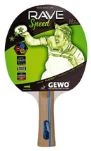 GEWO Rave Speed – Pre‑Assembled Table Tennis Racket