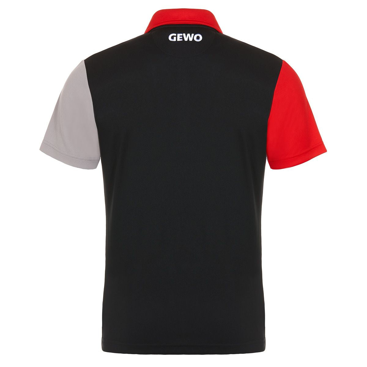GEWO Ravenna Cotton Shirt - Black/Red - Back View