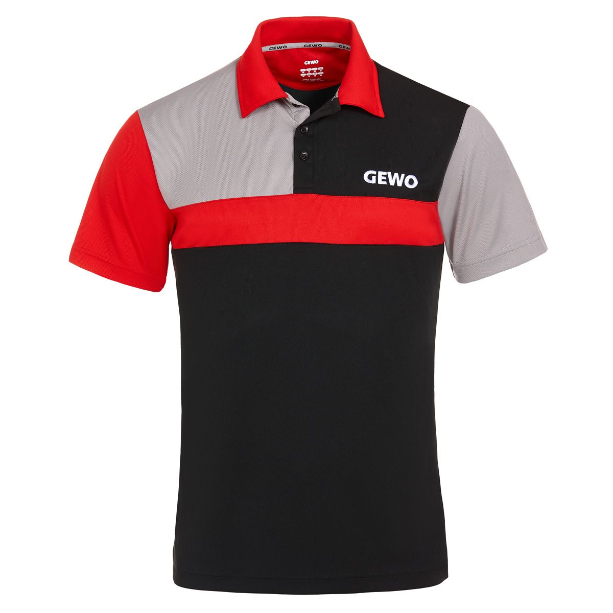 Black/Red / S