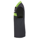 GEWO Ravenna Cotton Shirt - Gray/Lime - Right-Side View