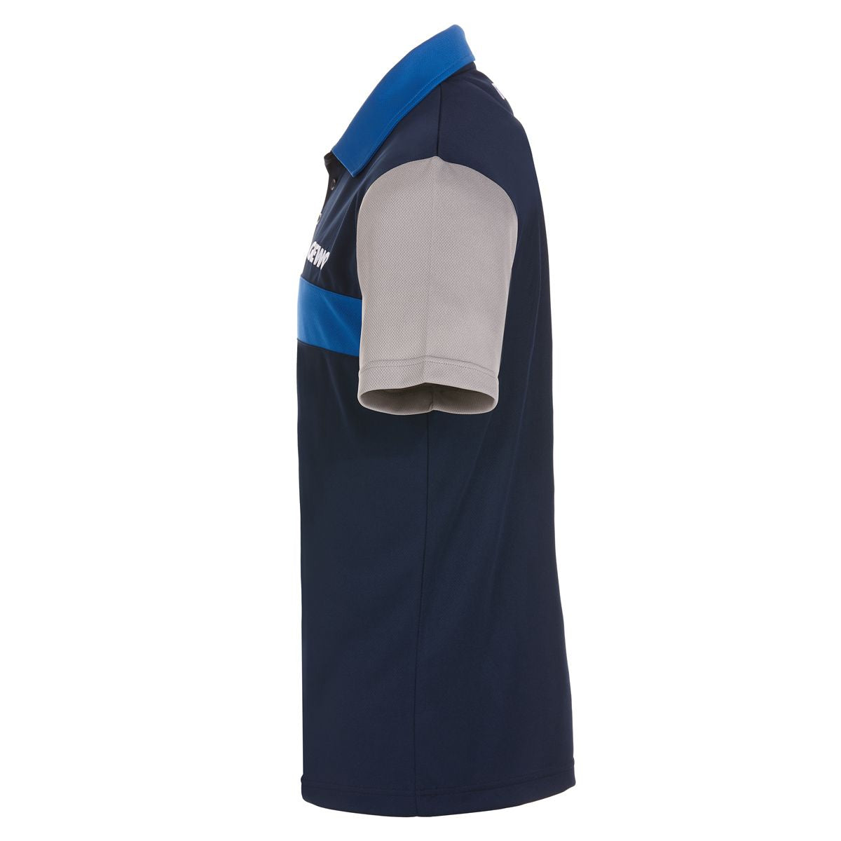 GEWO Ravenna Cotton Shirt - Navy/Royal Blue - Right-Side View