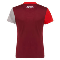 GEWO Ravenna Lady Shirt - Burgundy/Red - Back View