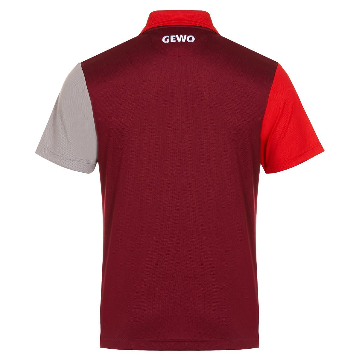 GEWO Ravenna Shirt - Burgundy/Red - Back View