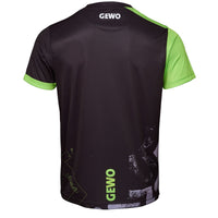 GEWO Shirt Louis - Gray/Lime-Back