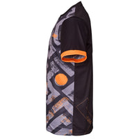 GEWO Shirt Louis - Gray/Orange-Side