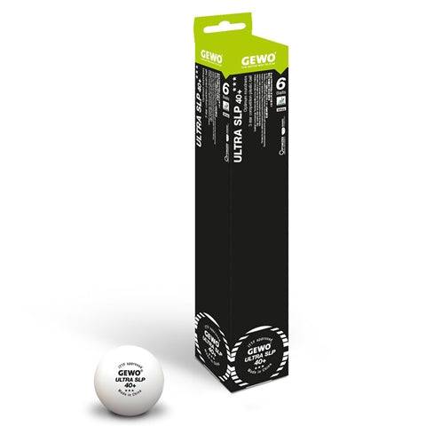 GEWO Six Pack ULTRA SLP 40+ Table Tennis Ball